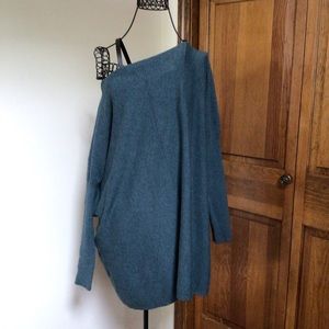 Orange Fashion Village Sweater,   O/S, Petrol Blue